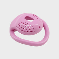 InvisiCage™ Ultra-Discreet Pink Silicone Chastity Cage