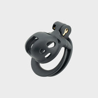 This tiny cock cage is great for male submissives.