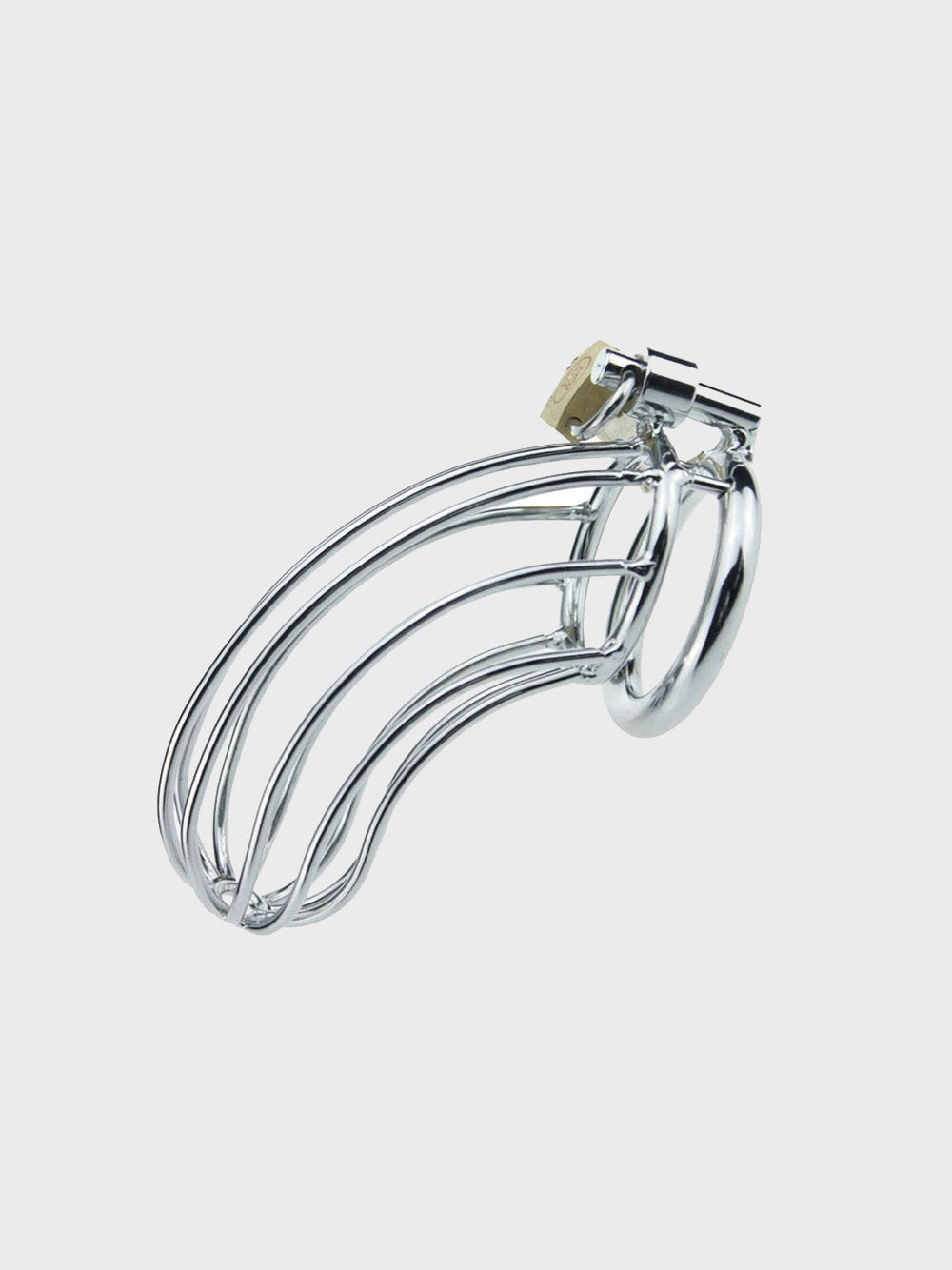 thumbnail image 2 of XXL Large Size Male Chastity Cage – Lightweight, Unbranded, Abstinence & Stamina Device, Men 2 of 3