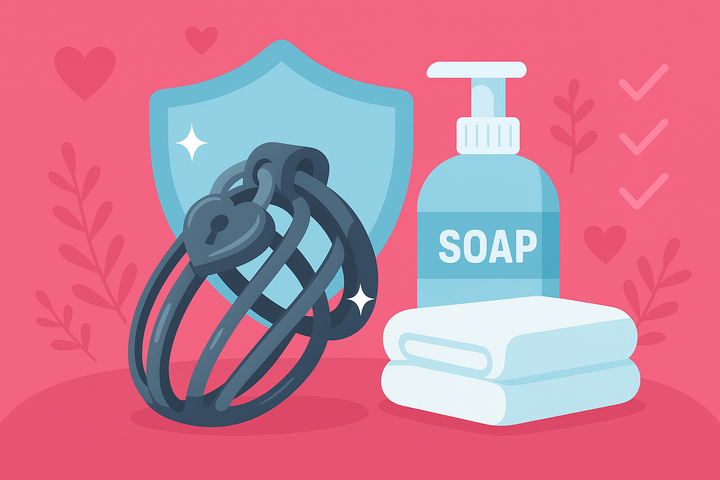 How to care for your hygiene while in chastity.