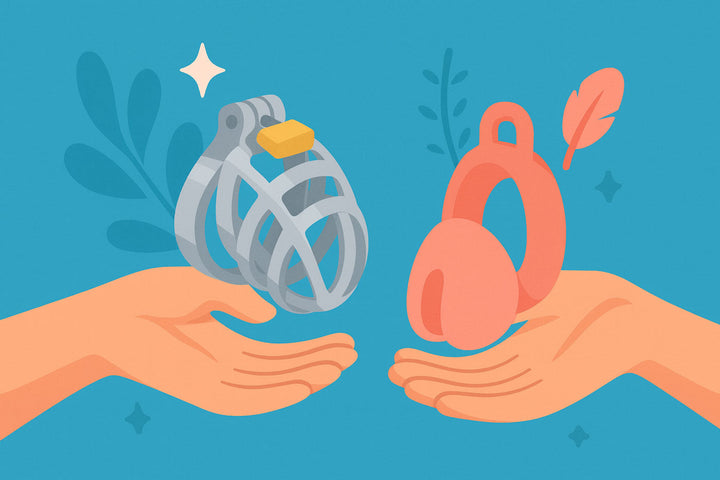 The Ultimate Comfort Showdown: Metal vs. Silicone Chastity Cages for 24/7 Wear