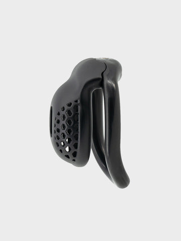 InvisiCage™ Black Edition - Stealth Silicone Chastity Cage