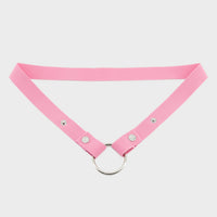 Pink Chastity Cage Belt