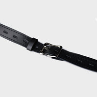 faux leather belt that attached to male chastity cages