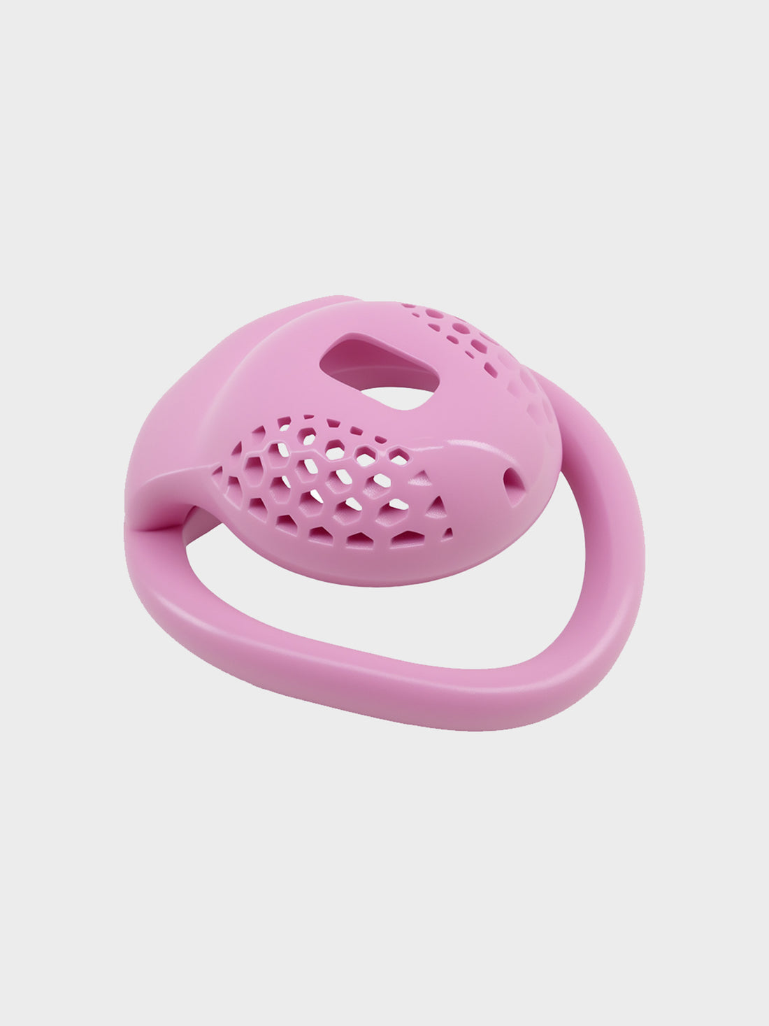InvisiCage™ Ultra-Discreet Pink Silicone Chastity Cage