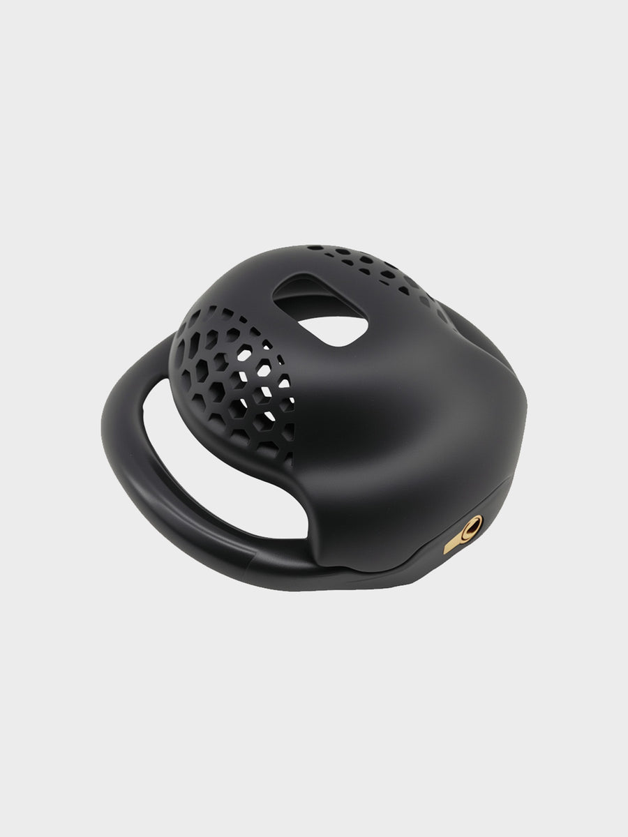 InvisiCage™ Black Edition - Stealth Silicone Chastity Cage