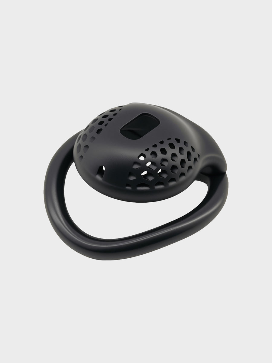 InvisiCage™ Black Edition - Stealth Silicone Chastity Cage
