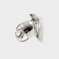 a chastity cage that locks a mans dick