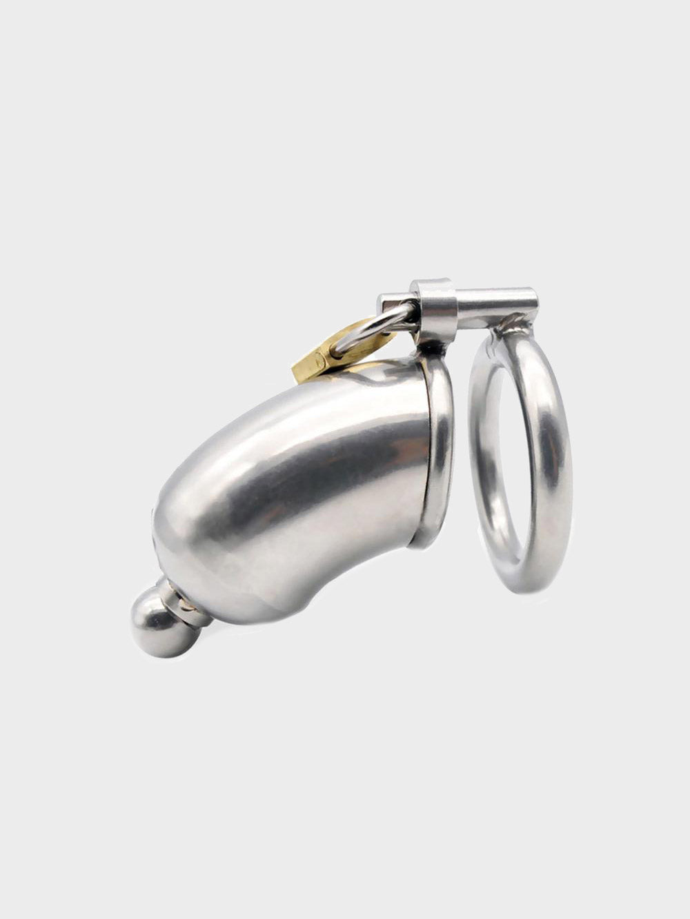 Solitary Confinement Steel Chastity Cage | Chastity Cages Co