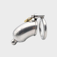 Solitary Confinement Steel Chastity Cage | Chastity Cages Co