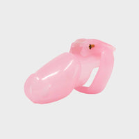 The v4 maxi chastity cage is a poplar large cage available in pink