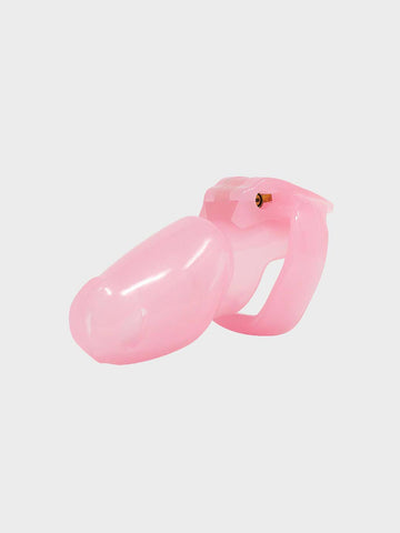 The v4 maxi chastity cage is a poplar large cage available in pink