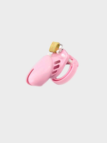 CB6000S chastity cage for men is a short silicone cage