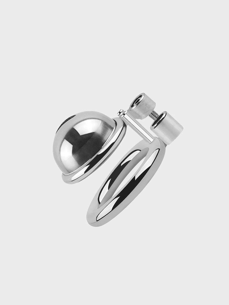 Capped | Tiny Steel Chastity Cage
