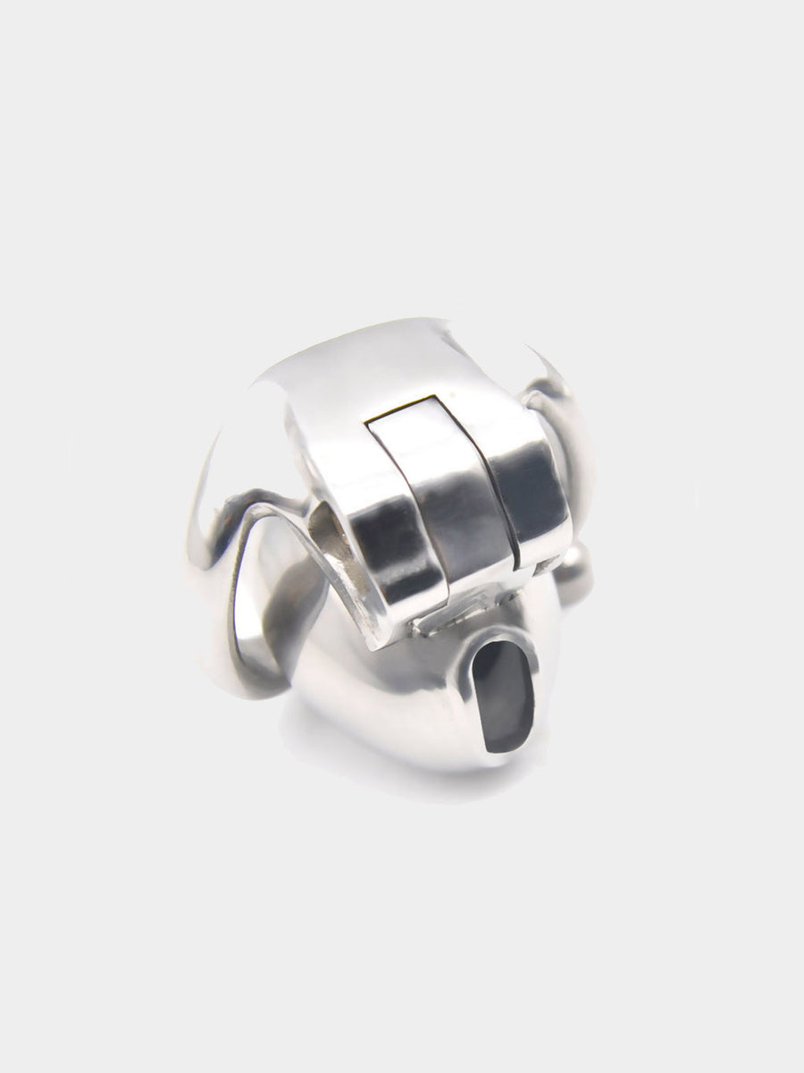The popular nub chastity device in steel